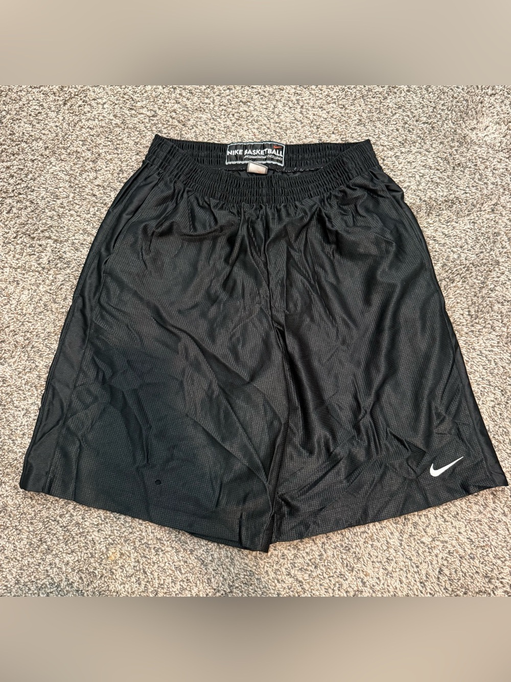 🔥 Vintage 90s / Y2K Nike Basketball Uncompromising Excellence Mesh Shorts XL